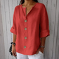 💥Limited Time 50% Big Sale OFF💥Women's Loose Fashion Button Top💃