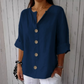💥Limited Time 50% Big Sale OFF💥Women's Loose Fashion Button Top💃