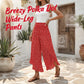 ⏳50% OFF Today!⏰Women's Flowy High Waist Wide-Leg Pants👖
