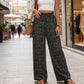 ⏳Limited-time 50% Off⏰Women's Smocked High Waist Wide Leg Pants👖Effortless Style✨