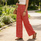⏳Limited-time 50% Off⏰Women's Smocked High Waist Wide Leg Pants👖Effortless Style✨