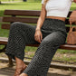 ⏳Limited-time 50% Off⏰Women's Smocked High Waist Wide Leg Pants👖Effortless Style✨