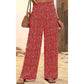 ⏳Limited-time 50% Off⏰Women's Smocked High Waist Wide Leg Pants👖Effortless Style✨