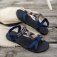 👡 50% OFF NOW! 🌬️ Women's Round Toe Flat Breathable Sandals 🌸