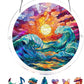 🧩🔥LIMITED TIME 50% OFF!⏰Acrylic Sunset & Sea Jigsaw Puzzle Window Hanging✨