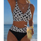 🏖️Summer Hot Sale– 50% OFF!!🔥Women's High Waist Two-Piece Bikini Set 👙🌊