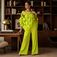 Women's Smocked Shirred Jumpsuit
