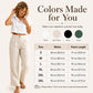 🥳2026 HOT SALE🥳 50% OFF!  🎁Women's Cotton Linen Straight Leg Pants