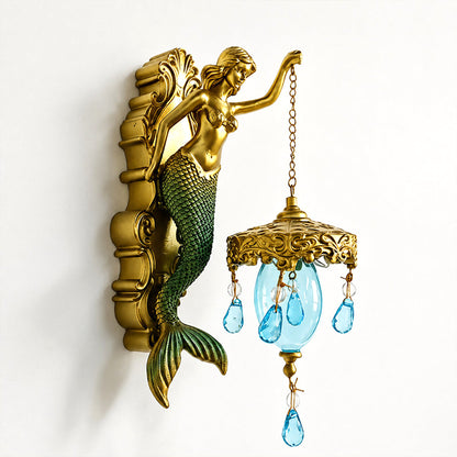 ✂️ 2026 Sale — Over 38,000 Sold!🧜Vintage Mermaid Style 🏘️ Wall Lamp For Use Both Indoor and Outdoor