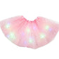 🎁 50% OFF NOW! ✨LED Light Up Sequin Tutu Skirt Star Mesh Princess Skirt for Girls and Adults