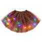 🎁 50% OFF NOW! ✨LED Light Up Sequin Tutu Skirt Star Mesh Princess Skirt for Girls and Adults