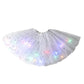🎁 50% OFF NOW! ✨LED Light Up Sequin Tutu Skirt Star Mesh Princess Skirt for Girls and Adults