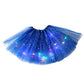 🎁 50% OFF NOW! ✨LED Light Up Sequin Tutu Skirt Star Mesh Princess Skirt for Girls and Adults