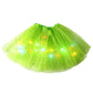 🎁 50% OFF NOW! ✨LED Light Up Sequin Tutu Skirt Star Mesh Princess Skirt for Girls and Adults