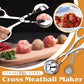 Shape Perfect Meatballs Instantly! One-Press Stainless Steel Maker