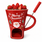 💰 Better Together! Grab the Multi-Pack Bundle & Save BIG Today! Christmas Ceramic Chocolate Fondue Mug Set