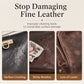 Professional Luxury Leather Cleaner and Nourishing Care Cream Set