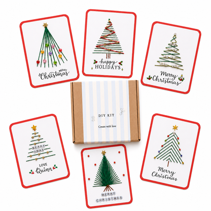 Merry Christmas DIY Greeting Card Making Kit