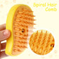 Steam brush for pets