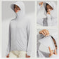 Detachable Large Brim UPF50+ Ice Silk Sunscreen Clothing
