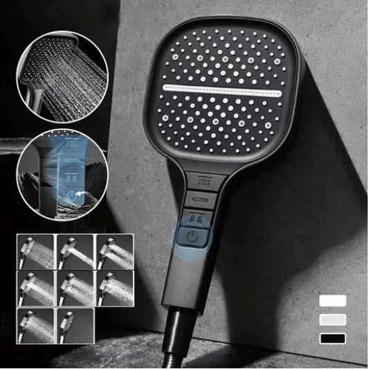 (🔥SAVE 48% OFF)8-speed Oversized Panel Pressurized Shower Head-FREE SHIPPING